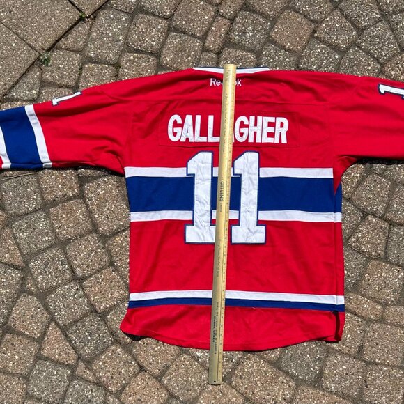 Reebok Brendan Gallagher Montreal Canadiens NHL Hockey Jersey Sz 54 - Picture 9 of 11